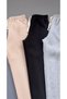 Men's Black Winter Cotton-Lined Loose Fit Baggy Sweatpants - 3