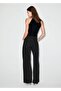 Mid-Waist Cross-Waist Wide-Leg Jeans - 4