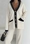 Oversize Pocket Detailed Knitwear Bottom-Top Set Aw25Au0022 - 4