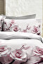 100% Cotton Percale King Size Duvet Cover Set 5D Digital Rose-220X240 - 3