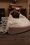 Women's Mink Suede Hobo Shoulder Bag. Puppy Handbag. - 5