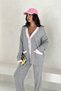 Oversize Pocket Detailed Knitwear Bottom-Top Set Aw25Au0022 - 5