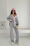 Oversize Pocket Detailed Knitwear Bottom-Top Set Aw25Au0022