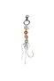 Keychain for Keys, Bag or Backpack, Beads (8BRL)