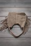 Women's Mink Suede Hobo Shoulder Bag. Puppy Handbag. - 7