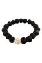 Bracelet with beads and charm