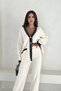 Oversize Pocket Detailed Knitwear Bottom-Top Set Aw25Au0022 - 6