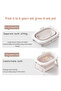 - Baby Foldable Bath Tub With Seat Support - Coffee - 4
