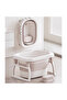 - Baby Foldable Bath Tub With Seat Support - Coffee - 3