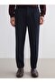 Southblue Navy Blue Standard Fit Men's Trousers - 2