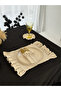 4-Piece Natural Linen Placemat with Ruffled Edges on Two Sides / American Style