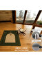 Velvet Textured Non-Slip Base Decorative Prayer Rug – Soft Texture, Stylish Design, Luxurious Quality - 2