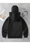 Unisex Snow Masked Ninja Sweatshirt 3-Ply Thick Oversize Large Size - 2