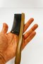 Pelesenk Wood Coated Bone Comb At-137 - 20 cm Fine Toothed Handmade Hair Comb Wooden Scented - 4
