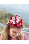 Ataturk Picture Signed Brooch Luxury Design Layered Bow Red White Crown October 29 April 23 School Crown - 2
