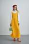 Women's Long Gilet Quilted Polite Winter Casual Dress - 2