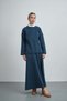 Women's Slit Blouse with Skirt Casual Winter Set - 8