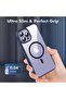 EMODIL iPhone 16 Pro Max MagSafe Clear Case - Purple Sides, Shockproof TPU - 4