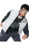 Xside Gray Standard Mold Stand Collar Men's Inflatable Vest
