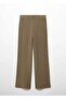 Mango Wideleg Woven Trousers - 3