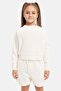 Kids Girl 2 Pieces Graphic Print Pyjamas Set, White