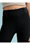 Black Skinny Fit Solid Jeggings - 6