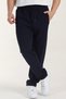 Thessaloniki Cotton Winter Ribbed Straight-Leg Sweatpants