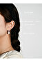Gold Accent Faux Pearl Decor Drop Earrings - 4