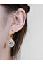 Gold Embellished Drop Earrings - 4