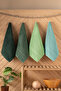 Lera 4-Piece 50x90 Towel Set Hand and Face Towel 100% Cotton - 2