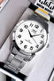 Original Quartz Men Wristwatch Silver Color Steel Band 3 Atm Water Resistant -Gift Bracelet Qqe2001C4 - 4