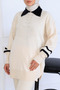 Stone Embroidered Knitwear Set S1009 Stone Color - 3