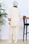 Stone Embroidered Knitwear Set S1009 Stone Color - 5