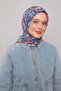 وشاح ناعم بنمط البرسيم البرتقالي