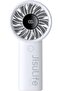 Handheld Mini Fan, 5000mAh Portable USB Rechargeable, Digital Display, 5 Speeds - Grey