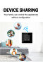 Smart Wall Socket Outlet WiFi - App Control & Works with Alexa/Google (Black, Single Socket) - 5