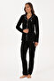 Women's Black Pajama Set 50318815-Vr046