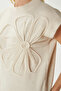 Roman Süzene Detail Cream Knitwear Sweater - 4