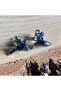 Wing Zircon Stone Design Nail Model 316L Stainless Tarnish-Free Steel Earrings Pair - 4