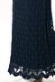 Elastic Waist Elvan Autumn and Winter Long Knitted Sweater Skirt Navy Blue Lcvt - 3