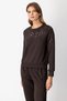 Sweatshirt with Window Detail on the Sleeves and Collar 66322