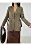 Blazer jacket Side tie/string details Modern and stylish