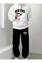 Men's New York Printed Oversized Sweatshirt and Sweatpants 2-Piece Set