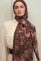 Pretty Kraş Shawl - Brown - 3