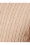 Crew Neck Long Sleeve Hair Knit Sweater - 6