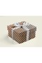Kraft Gift Wrapping Paper, Navy Blue Stripe-40Gr, Wrapping Paper 70X100 cm - Pack of 10 - 5
