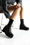 Clara Women's Stretch Wedge Heel Boots - 6