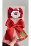 Handmade Double Combination Red New Year Children's Teenager Gift Buckle Set (3 Buckles Are Ribbon-Covered)