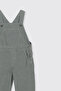 Baby Boy Velvet Green Salopet - 3