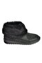 V250014702 Black Suede Feather Women's Boots - 7